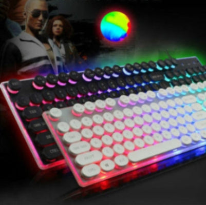 Dragon LED Backlight Gaming USB Wired Keyboard Mouse Set